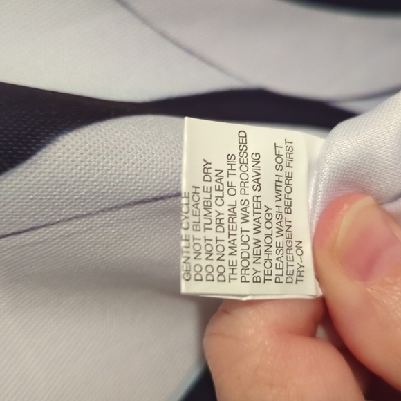 New Without Tags Men's Lightly Designed Polyester Pullover Shirt - Picture 8 of 16